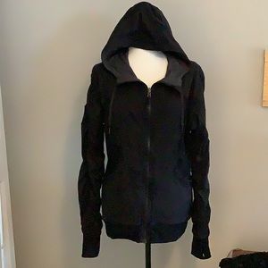 Black Lululemon jacket.